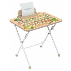 Стол детский InHome СТИ2 60x45 см бежевый/белый