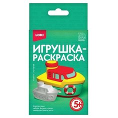 Lori 3D Art. Игрушка- раскраска "Кораблик" Ир-026