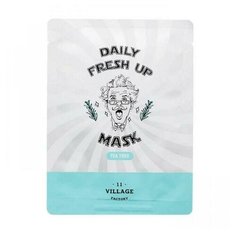 Village 11 Factory Маска для лица тканевая с экстрактом чайного дерева - Daily fresh mask tea, 20г