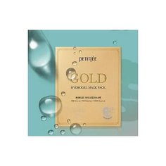 Petitfee Маска для лица гидрогелевая c золотом - Gold hydrogel mask pack, 32г