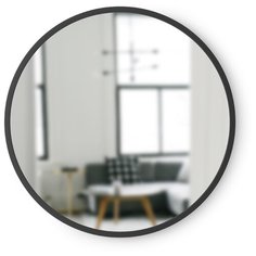 Зеркало настенное Hub D45 черное Umbra