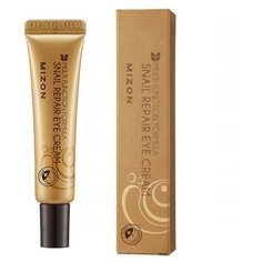 Питательный крем для кожи вокруг глаз с фильтратом слизи улитки и EGF в тубе Mizon Snail Repair Eye Cream, 15 гр