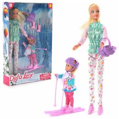 Набор кукол Veld co 72527 "Лыжная прогулка"