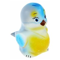Игрушка для ванной Кудесники Синичка (СИ-342) голубой/желтый