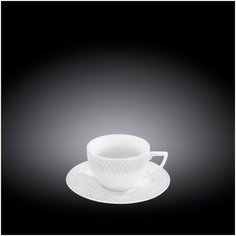 Кофейная чашка и блюдце 90 мл Wilmax