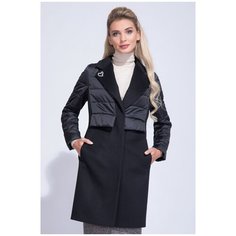 Полупальто Electrastyle, размер 46, черный
