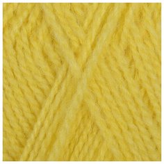 Пряжа для вязания ПЕХ "Ангорская тёплая" (40% шерсть, 60% акрил) 5х100г/480м цв.075 желтая роза Пехорка