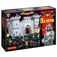 Игровой набор Bondibon "волшебный замок", крепость 28х28х29 см, Box