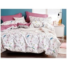 Комплект постельного белья Asabella 1496-6 Евро, Сатин, наволочки 50x70, 70x70