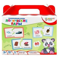 Развивающие пазлы Логические пары Рыжий кот