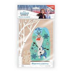Lori Роспись по дереву. Игрушка- сувенир. Холодное сердце-2» «Олаф