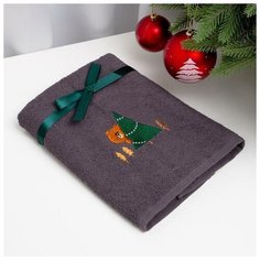 Этель Полотенце подарочное Этель "Елка" 50*90 см, 100% хл, 340 гр/м2