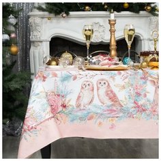 Этель Набор столовый Pink magic: скатерть 150х110см +/-3см с гмво, салфетки 40х40см-4 шт, хл100%