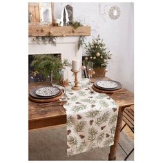 Этель Дорожка на стол Christmas tree 40*147 см, 100% хл, саржа 190гр/2