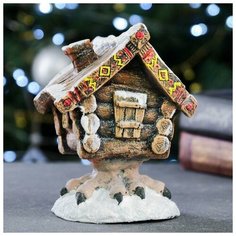 Хорошие сувениры Копилка "Избушка новогодняя" 12х13х16см