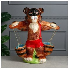 Керамика ручной работы Копилка "Буцефал", 40 см