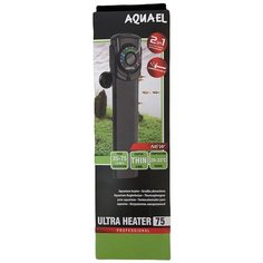 Обогреватель Ultra Heater UH-75 W пластиковый небьющийся с электронным термостатом (35-75 л) 20.8 см AQUAEL