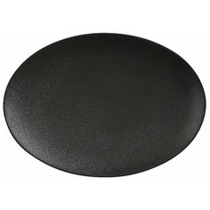 Тарелка овальная (чёрная) Икра Maxwell&Williams MW602- AX0205