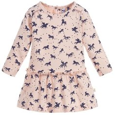 Платье 3Pommes размер 80, розовый