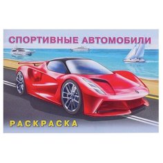 Раскраска «Спортивные автомобили Flamingo