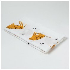 Крошка Я Пеленка «Крошка Я» Тигры 75*120 см