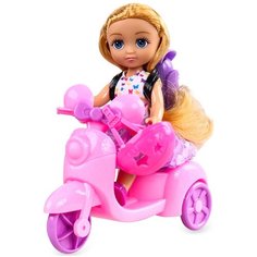 Набор кукла на скутере Kaibibi Girl ZY924360, с аксессуарами, 20х20х16 см Play Smart