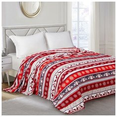 Бояртекс Плед 180х200см, корал- флис