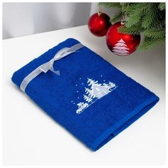 Этель Полотенце подарочное Этель "Зимние мотивы" 50*90 см, 100% хл, 340 гр/м2