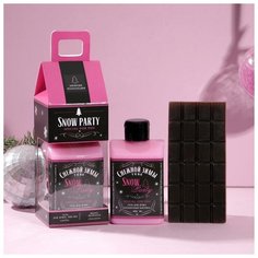 Чистое счастье Набор Snow party гель для душа 400 мл, мыло шоколад