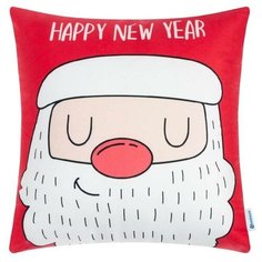 Крошка Я Подушка Крошка Я New year, 40х40 см, 100% п/э, велюр