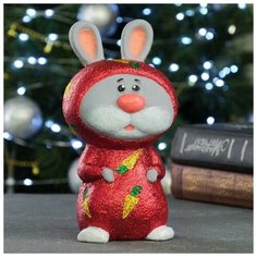 Хорошие сувениры Копилка "Мистер Пижамкин в красном" новогодний 10х10х18см