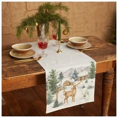 Этель Дорожка на стол Этель Forest animals 40х147 +/- 5 см, 100% хл, саржа 190 гр/м2