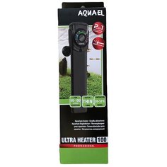 Обогреватель Ultra Heater UH-100 W пластиковый небьющийся с электронным термостатом (60-100 л) 20.8 см AQUAEL