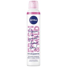 Nivea сухой шампунь Fresh & Mild, 200 мл