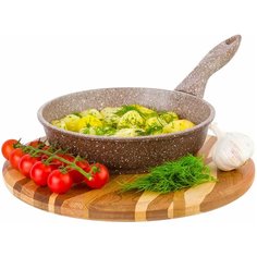 Сковорода 20 см 37х21х9,5 см Elan Gallery Гранит