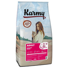 Сухой корм для кошек Karmy с телятиной 10 кг