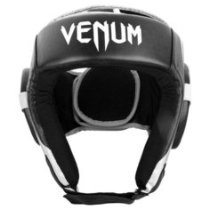 Шлем боксерский Venum Challenger 2.0 Open Face Black/White 0