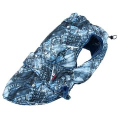 FOR MY DOGS попона для собак синяя FW799-2019 (A2)