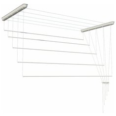 Сушилка для белья ПТФ Лиана "Лиана", потолочная, длина 1.4 м белая Liana