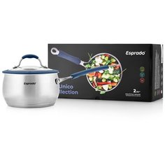 Ковш с крышкой, 16*9 cм, 2 л, нерж. сталь, El Unico , Es, UNIL16BE109 Esprado