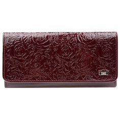 Кошелек женский Esse, тата CHERRY вишня/тиснение, 65306