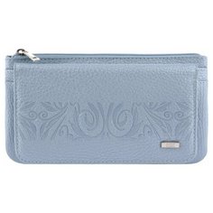 Кошелек инканто лазурь Esse, флотер голубой тиснение, 74208