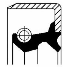 Сальник коробки передач Corteco 12015773B