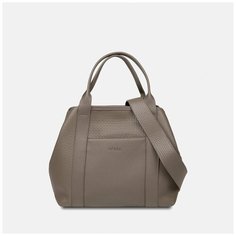 Сумка женская Афина 529 тауп плетеная флотер Afina