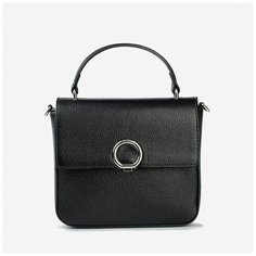 Сумка женская Афина 536 чёрная флотер Afina