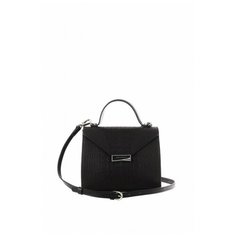 Сумка женская Fiato collection, 2600 аллигатор чёрная