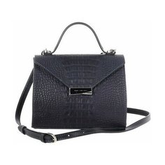 Сумка женская Fiato collection, 2600 аллигатор синяя