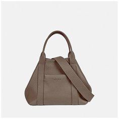 Сумка женская Афина 528 тауп плетённый флотер Afina