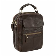 Мужская сумка Polar, 5121 коричневая