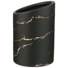 Подставка для столовых приборов коллекция золотой мрамор цвет: BLACK 10, 8*16 см Lefard 412-155